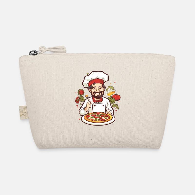 Pizza Maker Graphic Organic Pouch