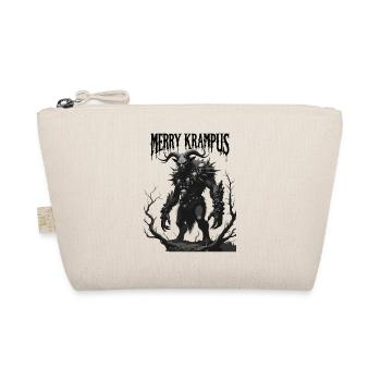 Krampus Knecht Ruprecht Perchten Nikolaus - Bio-Täschchen - Natur - Vorne