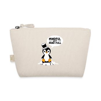 Pingouin conscient avec un chapeau haut de forme sur un bloc de glace - Trousse biologique - nature - Devant