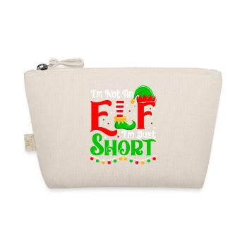 Je ne suis pas un elfe Je suis juste un petit Père Noël - Trousse biologique - nature - Devant