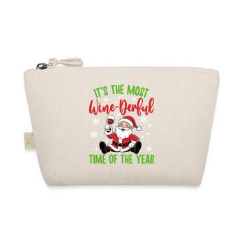 It's The Most Wine-derful Time Of The Year Christm - Organic Pouch - nature - Front