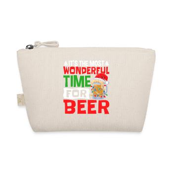 It's The Most Wonderful Time For Beer Christmas S - Organic Pouch - nature - Front