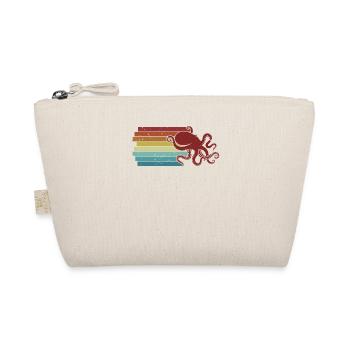 Retro Octopodes Octopoda Cephalopoda Lover Octopus - Organic Pouch - nature - Front