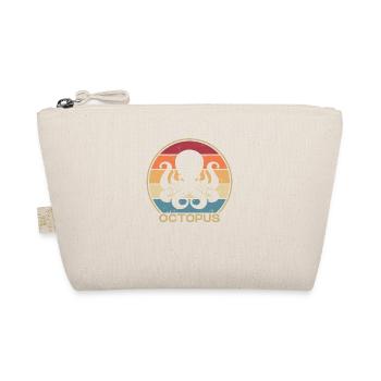 Retro Octopoda Cephalopoda Octopodes Lover Octopus - Organic Pouch - nature - Front