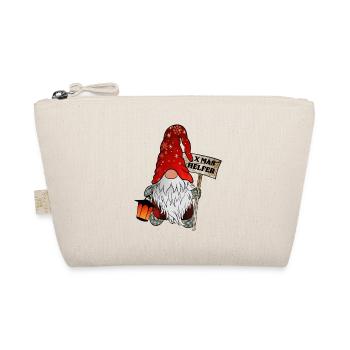 Helfer Wichtel Weihnachtsgnom - Bio-Täschchen - Natur - Vorne