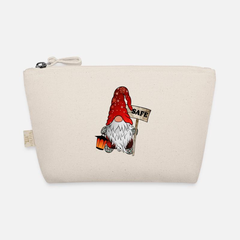 Safe Gnome – Christmas Gnome Organic Pouch