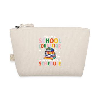 Yes I'm a School Counselor - Bio-Täschchen - Natur - Vorne