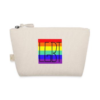 LGBT Rainbow Rainbow Flag Gay Pride - Organic Pouch - nature - Front