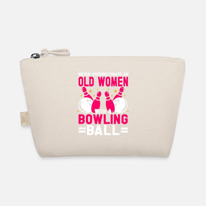 Bowling Ball Bowler Bio-Täschchen