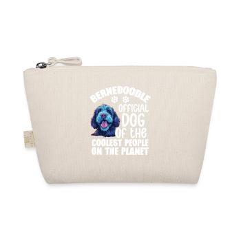 Bernedoodle, official dog of the coolest - Organic Pouch - nature - Front