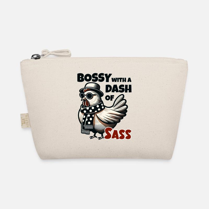 Bossy mit einer Prise Charme – Coole Henne Bio-Täschchen