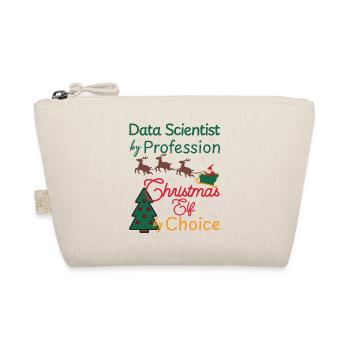 Data Scientist Weihnachten Xmas Elf - Bio-Täschchen - Natur - Vorne