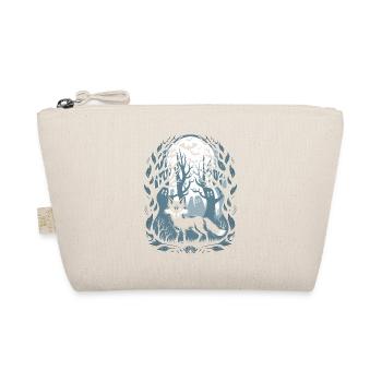 Renard de forêt Cottagecore sombre avec fantômes - Trousse biologique - nature - Devant