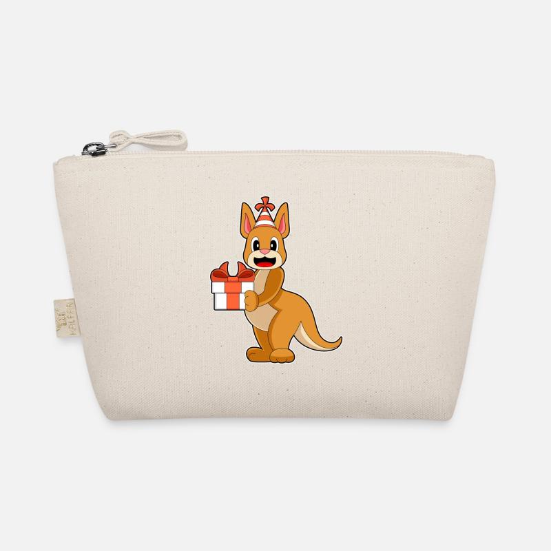 Kangaroo Birthday Party Hat Organic Pouch