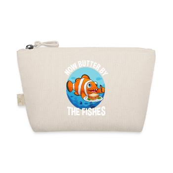 Now Butter By The Fishes Deutsche Sprichwörter - Organic Pouch - nature - Front