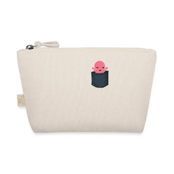 Octopus Chest Pocket Octopoda Cephalopoda - Organic Pouch - nature - Front