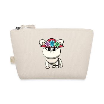 Cat Cats Kitten - Organic Pouch - nature - Front
