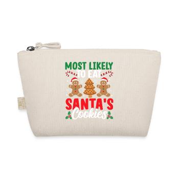 Le plus susceptible de manger des biscuits de Noël du Père Noël Naugh - Trousse biologique - nature - Devant