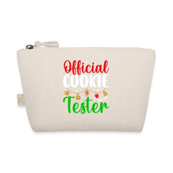 Official Cookie Tester Sweets Christmas - Bio-Täschchen - Natur - Vorne