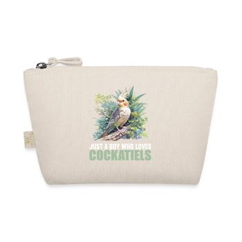 Cockatiel Nymphensittiche Nymphensittich - Bio-Täschchen - Natur - Vorne