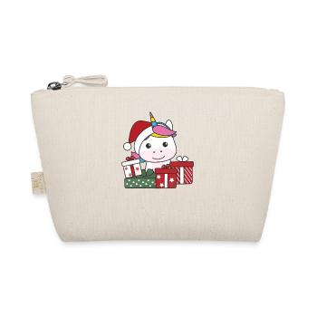 Licorne Cadeau de Noël Animaux d’hiver Licorne - Trousse biologique - nature - Devant