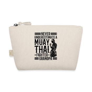 Ne sous-estimez jamais un grand-père combattant de Muay Thai - Trousse biologique - nature - Devant