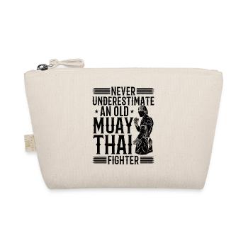 Ne sous-estimez jamais un vieux combattant de Muay Thai - Trousse biologique - nature - Devant