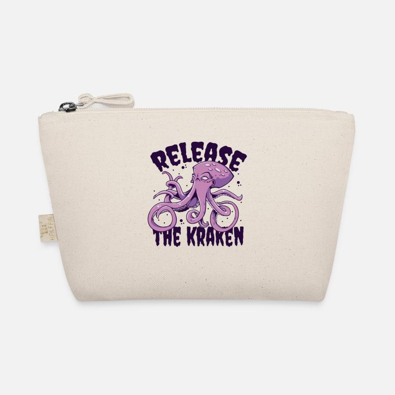 Release The Kraken Cephalopoda Octopodes Octopoda Organic Pouch