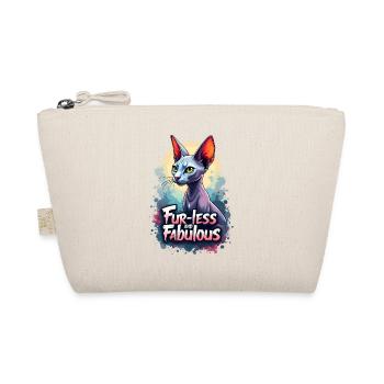 Fur-less and Fabulous - Bio-Täschchen - Natur - Vorne