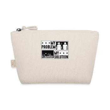 Aquarium Enthusiast My Problem My Pictogram Dad - Bio-Täschchen - Natur - Vorne