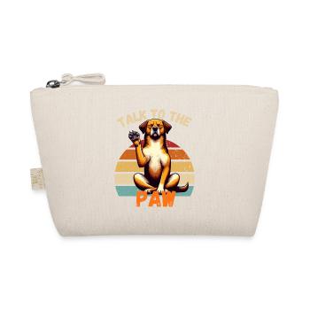 Dog Kangal Retro Paw Dog Owner Dog Trainer - Organic Pouch - nature - Front
