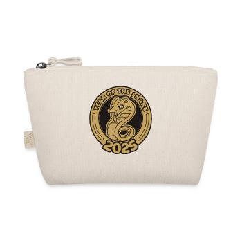 Chinese Year 2025 Year of the Snake - Organic Pouch - nature - Front