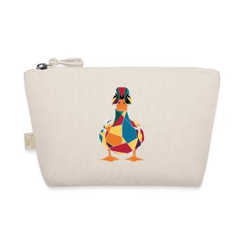 Style canard géométrique coloré pour les amateurs d’art - Trousse biologique - nature - Devant
