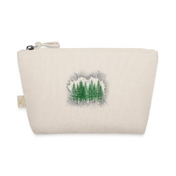 Forest Spruce Coniferous Forest Nature Trees Tree - Organic Pouch - nature - Front