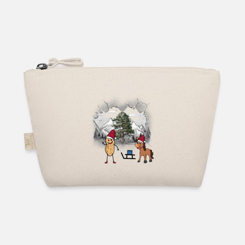 Peanut Santa Claus Christmas Organic Pouch