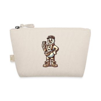 Funny Snobs Christmas Sarcasm - Organic Pouch - nature - Front