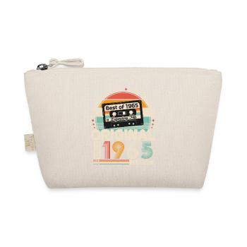 Original 1965 Jahrgang Geburtstagsgeschenk Retro - Bio-Täschchen - Natur - Vorne