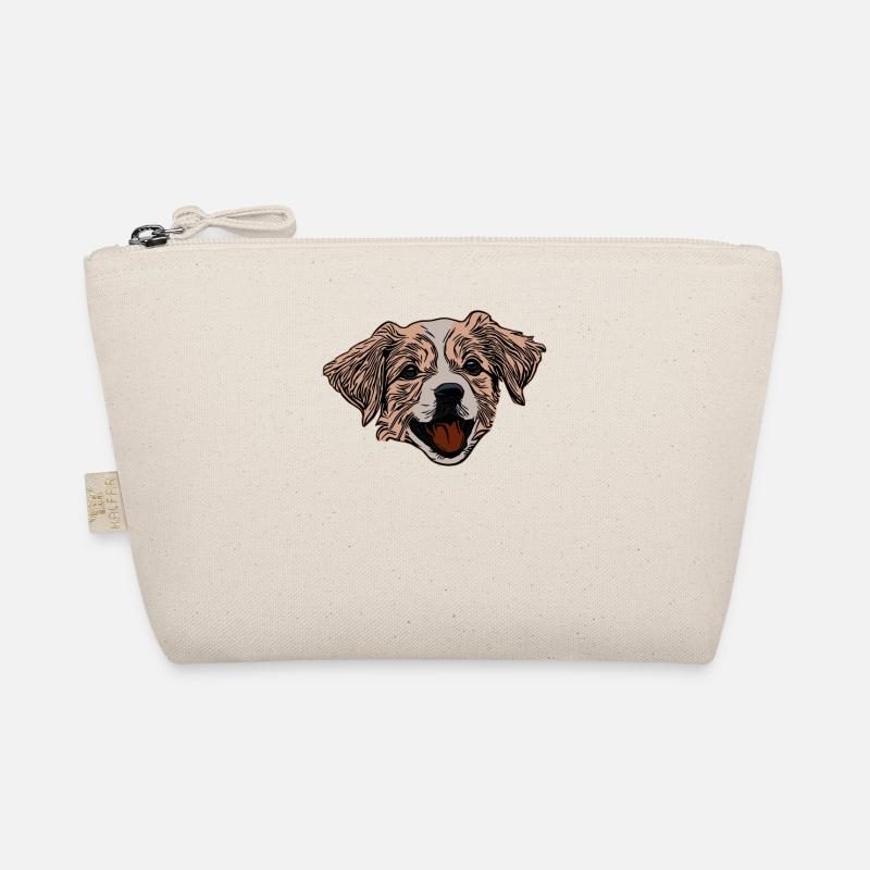 Visage de chien Conception graphique Animal de compagnie Trousse biologique