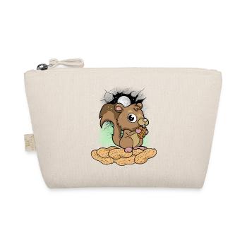 Forest Dwellers Nuts Eichhorn Xmas Christmas - Organic Pouch - nature - Front