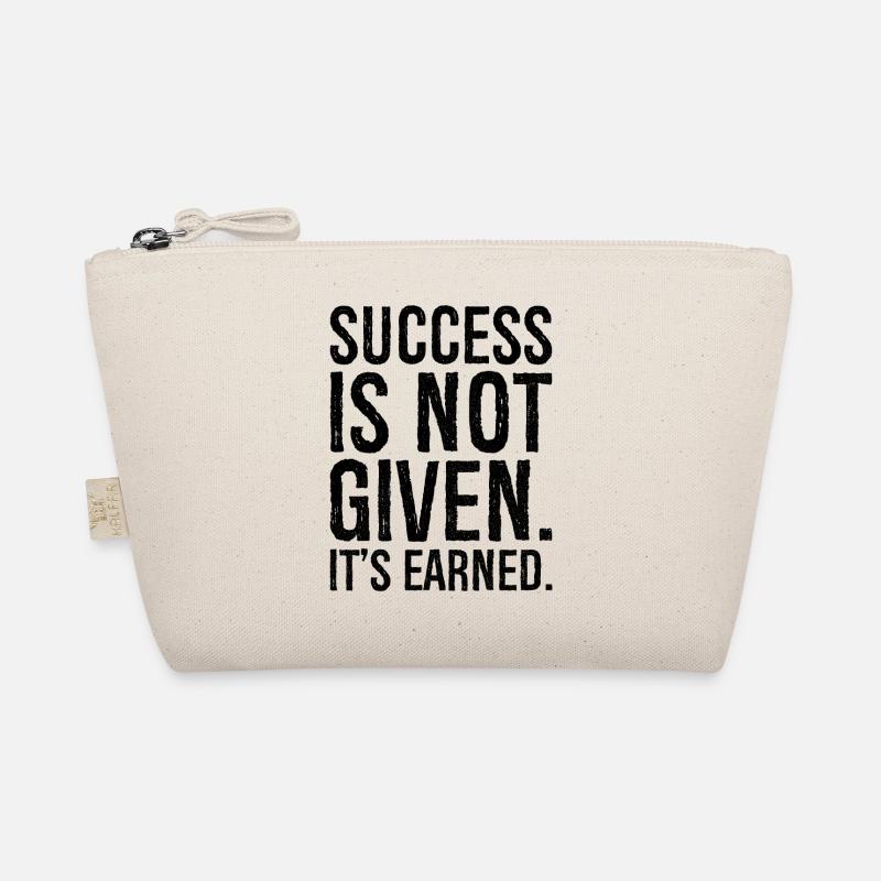 success is not given it's earned Trousse biologique