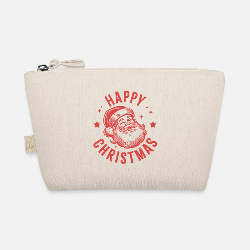 Happy Christmas Santa Organic Pouch