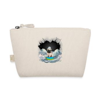 Mops Matrose Seemann Ahoi Seehund maritim - Bio-Täschchen - Natur - Vorne