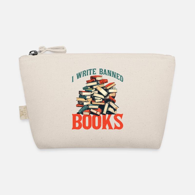 I Write Banned Books Bio-Täschchen