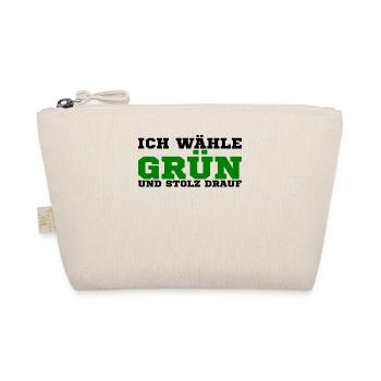 Die grünen - Bio-Täschchen - Natur - Vorne