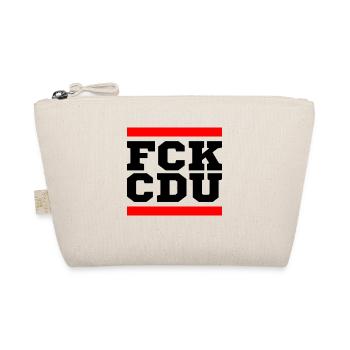Fck cdu - Bio-Täschchen - Natur - Vorne