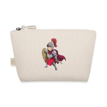 Freundlicher Ritter als Geburtstagsgeschenk Design - Bio-Täschchen - Natur - Vorne