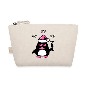 Beach Duck Christmas - Organic Pouch - nature - Front