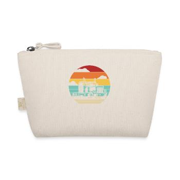 Retro Trucker Truckie Legends Lover Truck Driver - Organic Pouch - nature - Front