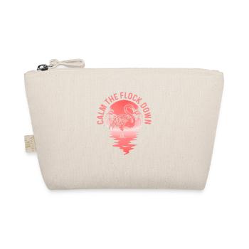 Calm The Flock Down Flamingo Oiseau Rose - Trousse biologique - nature - Devant