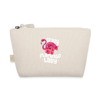 Flamingo fou Lady oiseau rose mignon - Trousse biologique - nature - Devant